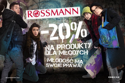 Nowy spot Rossmanna z udziałem zespołu Kumka Olik