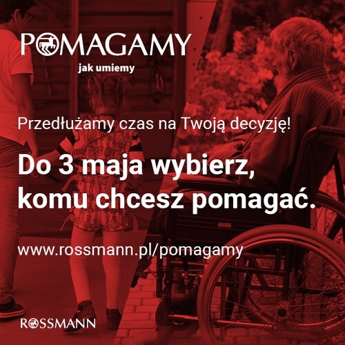 Klienci Rossmanna mają więcej czasu na wybór ulubionej organizacji