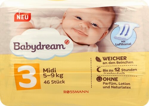Pieluchy Babydream na pierwszym miejscu w rankingu UOKiK