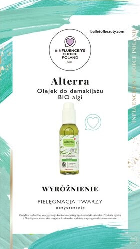 Marka Alterra wyróżniona w plebiscycie Influencer’s Choice Poland 2021