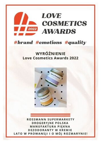 Dwie marki Rossmanna wyróżnione w konkursie Love Cosmetics Awards