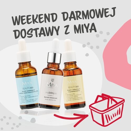 Już w najbliższy weekend darmowa dostawa z marką MIYA w Rossmannie