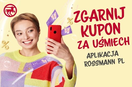 Witaj w Rossmannie – otwórz apkę, a coś dostaniesz