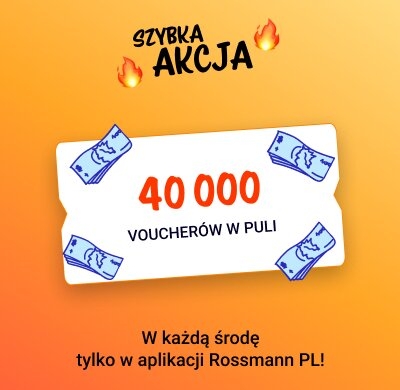"Szybka akcja" w Rossmannie. Wybierz "Chcę to!" i zgarnij voucher