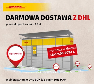 Darmowa dostawa z przewoźnikiem DHL