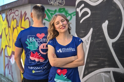 Premiera nowej koszulki na Bieg Ulicą Piotrkowską Rossmann Run