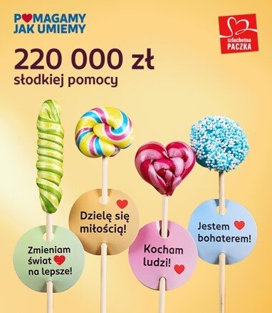 Ponad 220 000 zł słodkiej pomocy