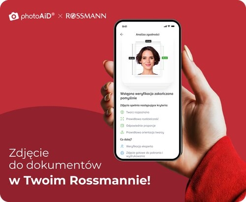 Zdjęcia do dokumentów dostępne w drogeriach Rossmann
