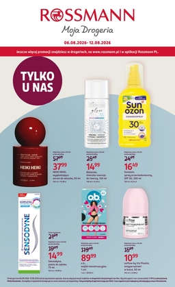 Najnowsza gazetka Rossmann