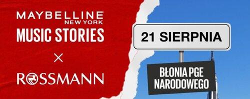 Na Maybelline NY Music Stories tylko z Rossmannem